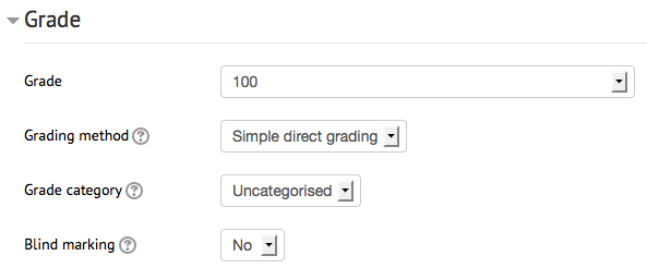 assignment grade